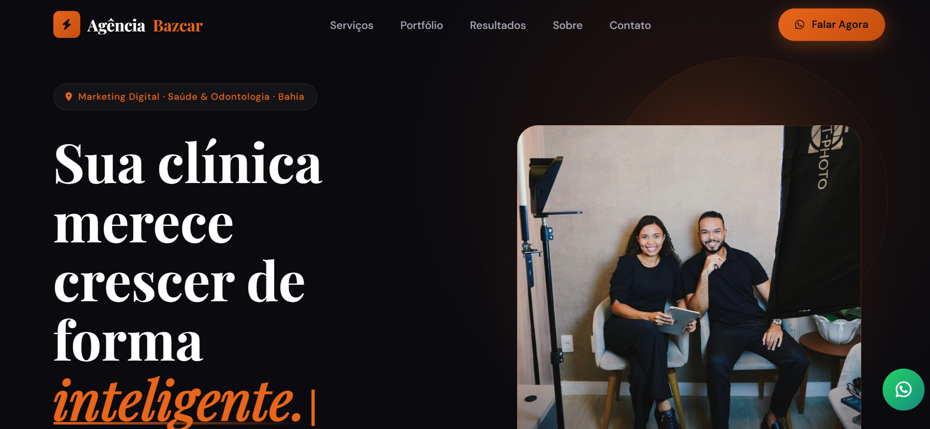 Site Agência Bazcar Marketing
